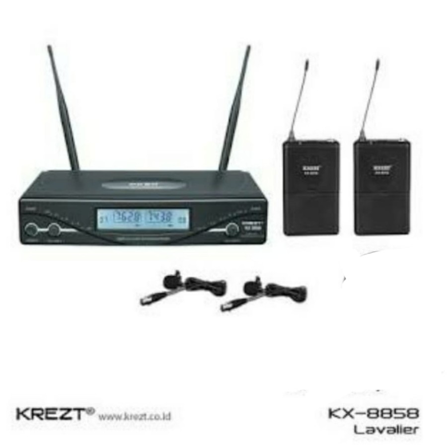 Jual Mic Wireless Krezt Kx Jepit Clip On Padi Umkm