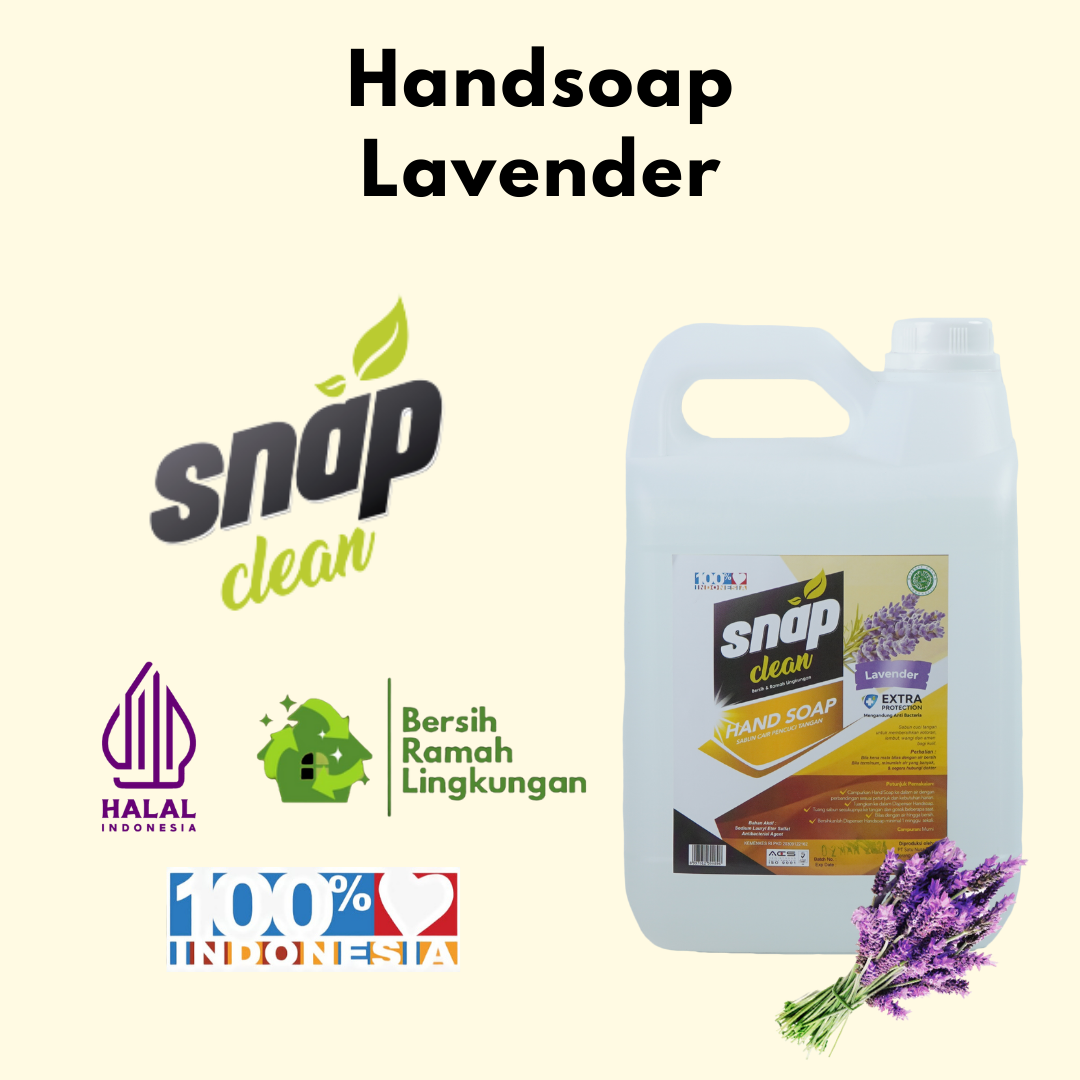 Jual Sabun Cuci Tangan Snap Clean Handsoap Padi Umkm