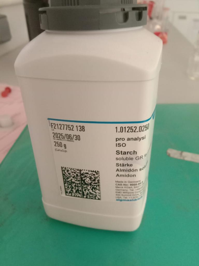 Jual Starch Soluble Gr For Analysis Iso Gr Padi Umkm