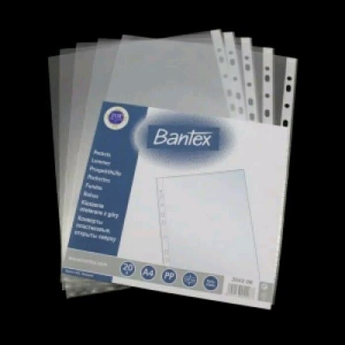 Jual Plastik Pocket Bantex A Antiglare Padi Umkm