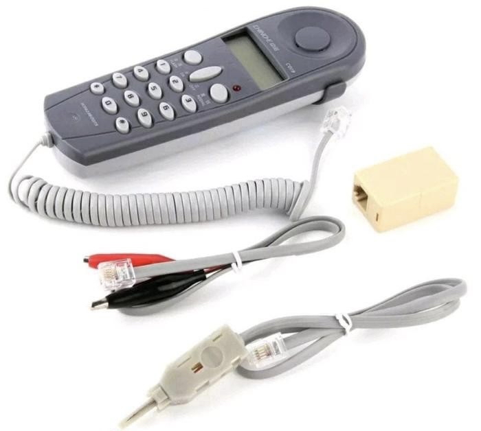 Jual TEST PHONE MICRO TESTER TELEPON CHINOE C019 ALAT CEK JARINGAN LSA