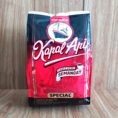 Jual kopi kapal api tanpa gula 380 gram padi umkm