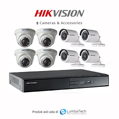 Harga cctv hot sale 8 channel