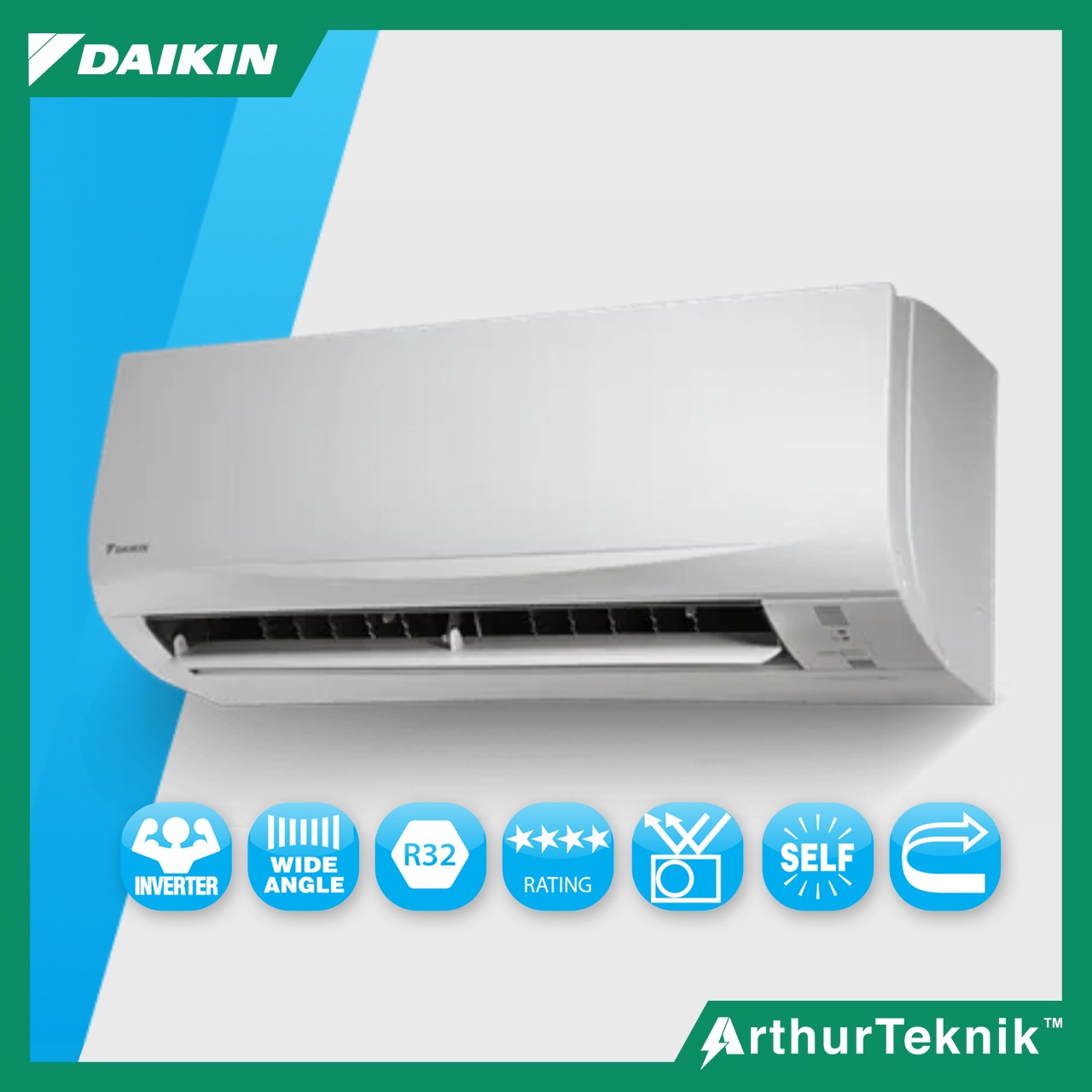 ac daikin 1 2 pk spesifikasi