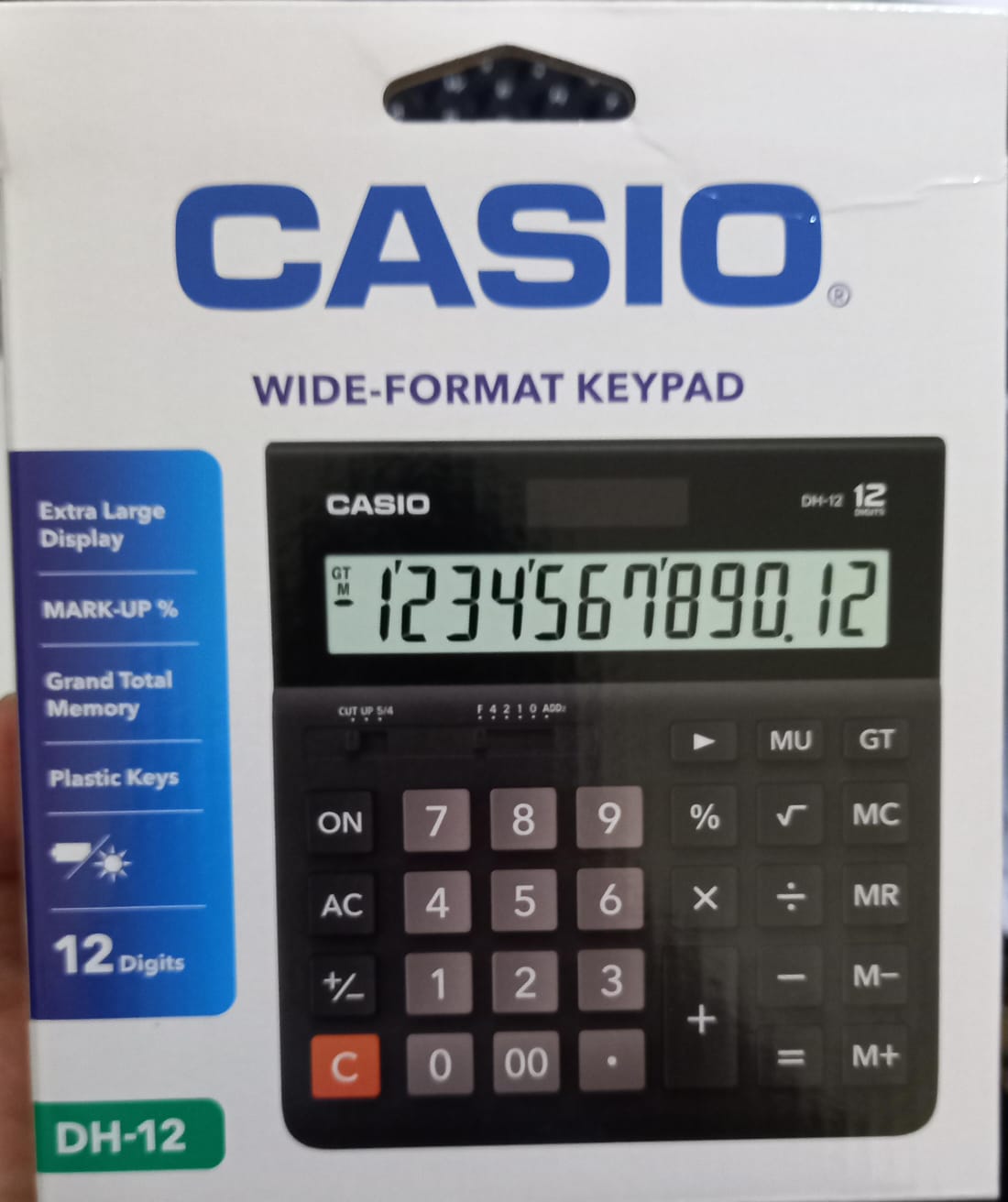 Jual kalkulator casio dh 12 bk padi umkm