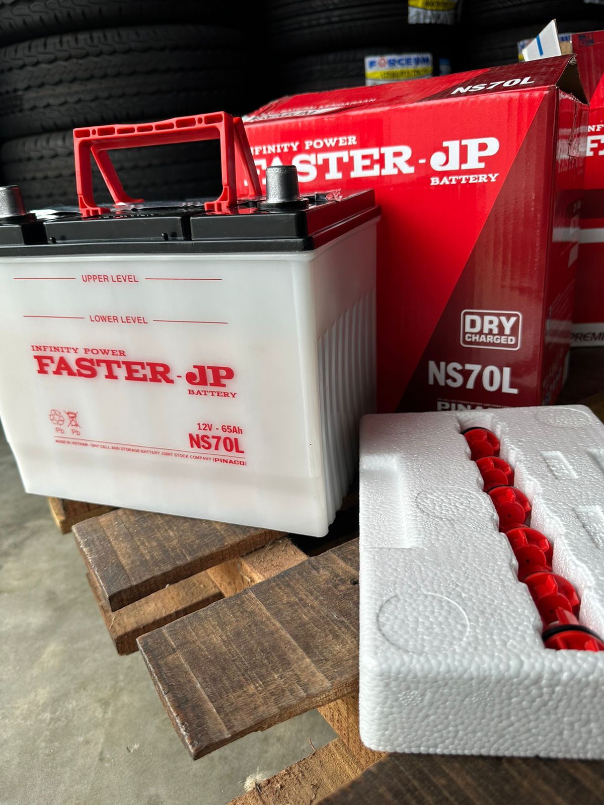 Jual AKI FASTER NS70/ L (harga termasuk isi) | PaDi UMKM