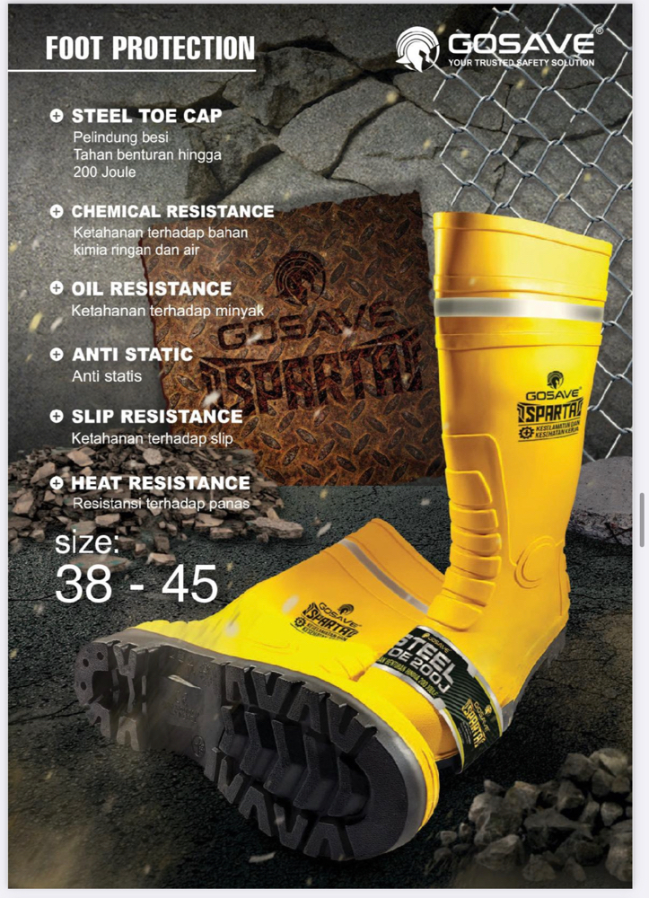 Sepatu clearance boots safety