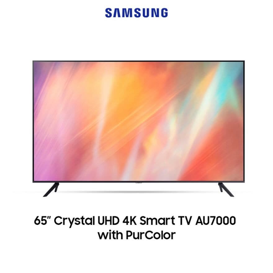 Jual Samsung Smart TV 65 inch Cristal 4K UHD 65AU7000 | PaDi UMKM