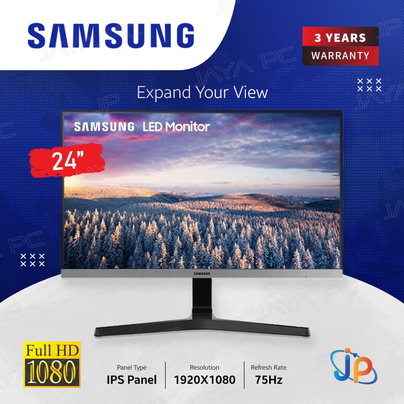 Jual Monitor Samsung LED IPS S24R350/ LS24R350 - Full HD 24" Inch ...