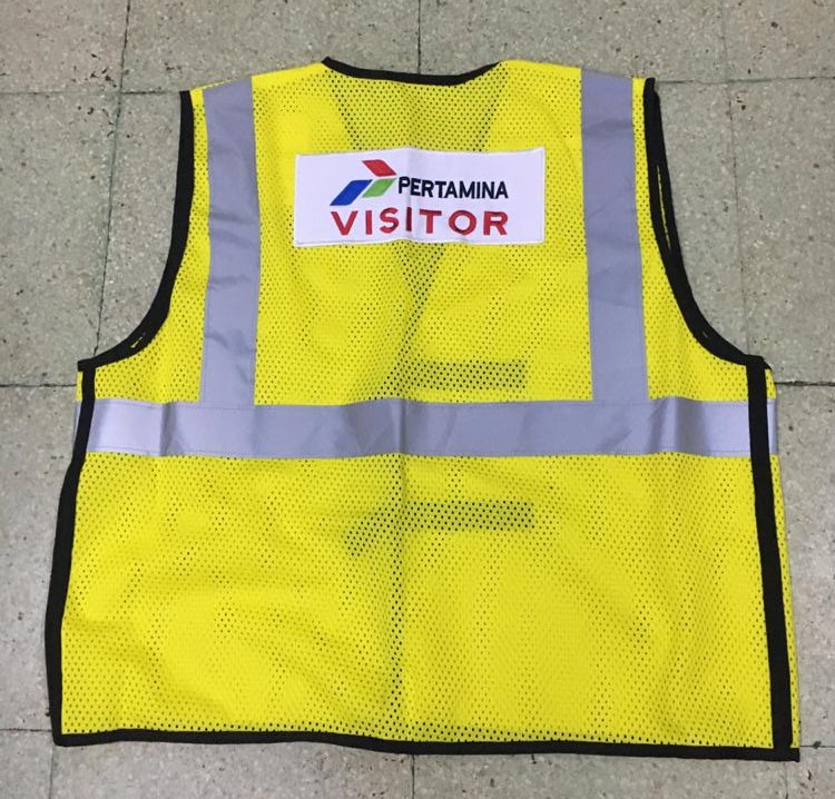 Jual Safety Vest VISITOR - Rompi IVANKA | PaDi UMKM