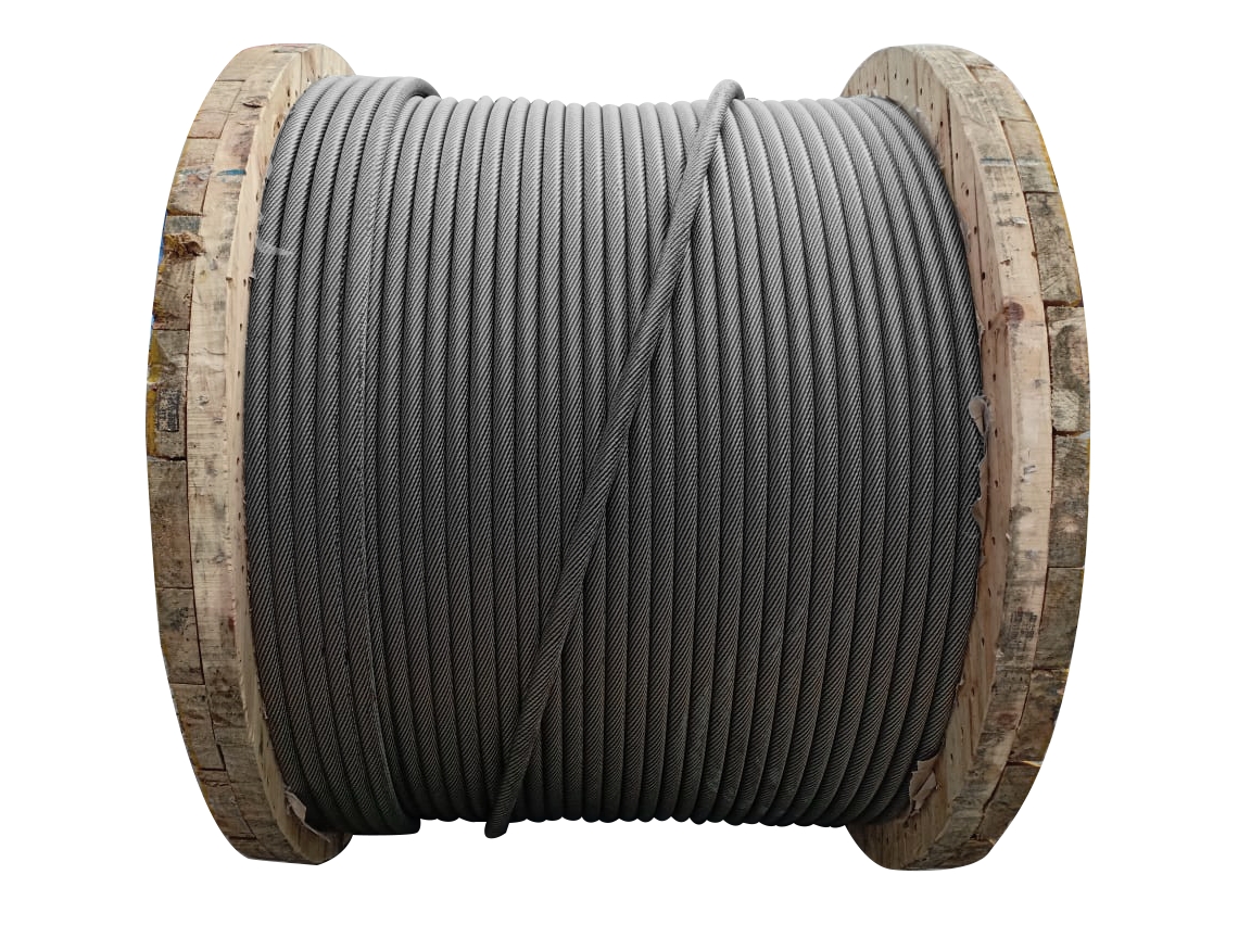Jual Wire rope dia.28mm 6x36+IWRC Ungalvanised korea | PaDi UMKM