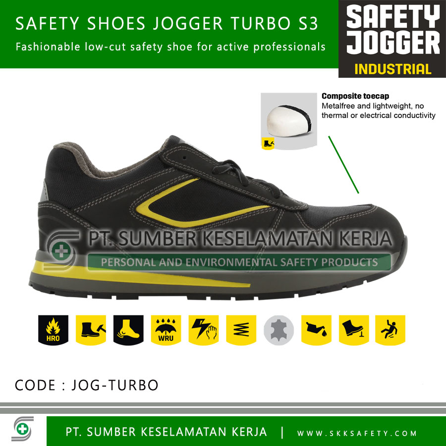 Jual Safety Shoes Jogger Turbo S3 Size 43 PaDi UMKM