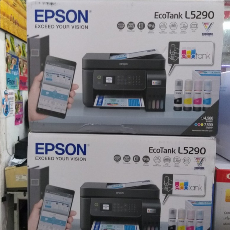 Jual Epson L5290 Wifi All In One Ink Tank Printer With ADF | PaDi UMKM